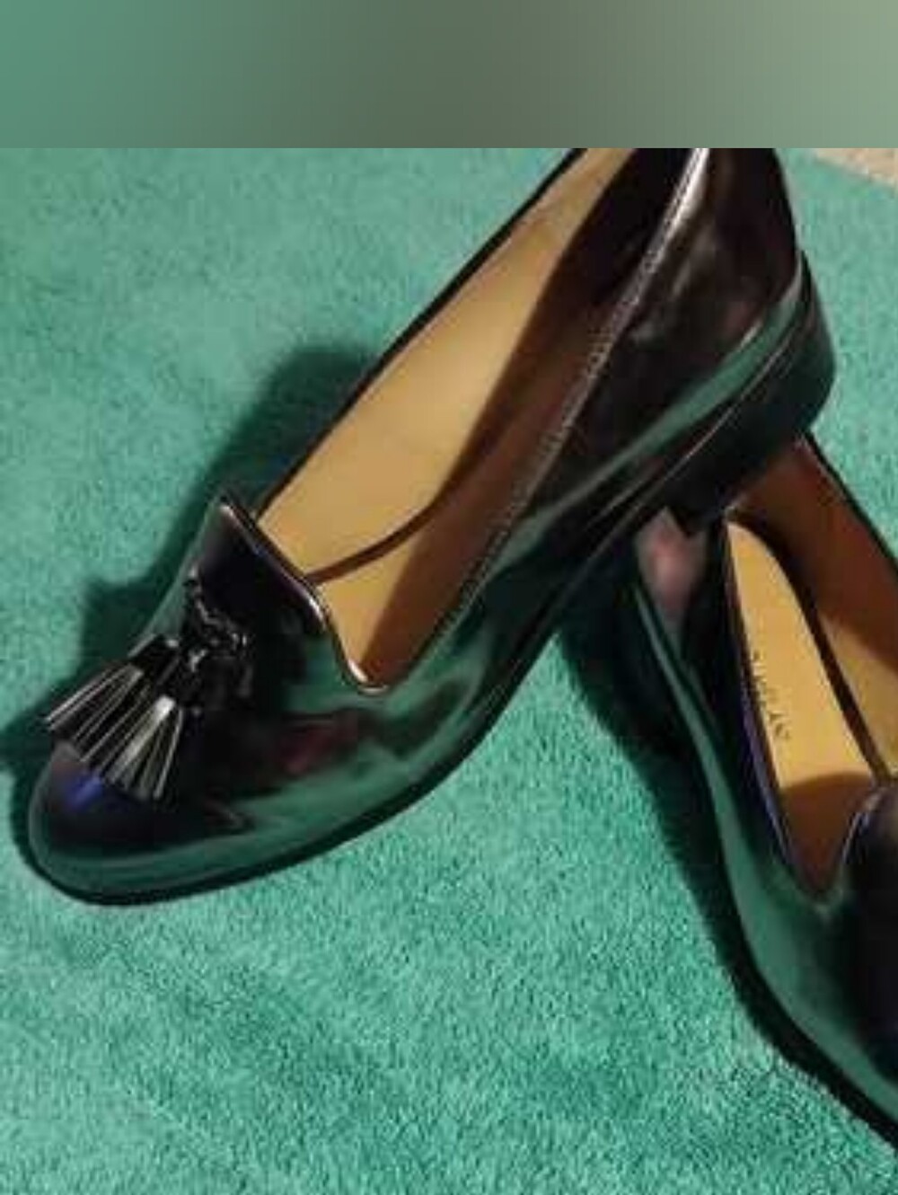 Antonio Melani silver loafers